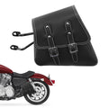 Black Side Bag Saddlebags for Harley Sportster Iron XL 883 1200 (2007–2020)
