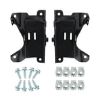Set of 2 Front Bumper Outer Brackets for Chevy Silverado 2500HD 3500HD (2007-2010)