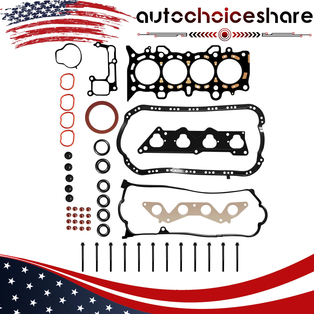 Head Gasket Set with Head Bolts for Honda Civic (2001–2005)