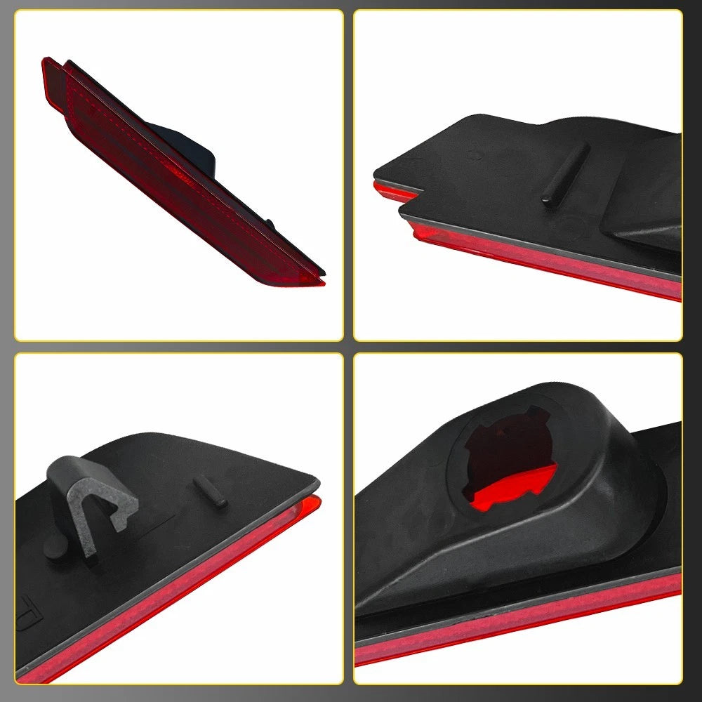 Set of 2 Rear Bumper Side Marker Lights for Chevy Camaro (2010–2015)