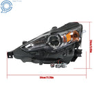 Left Side HID Headlight Assembly for Lexus IS (2014-2016)