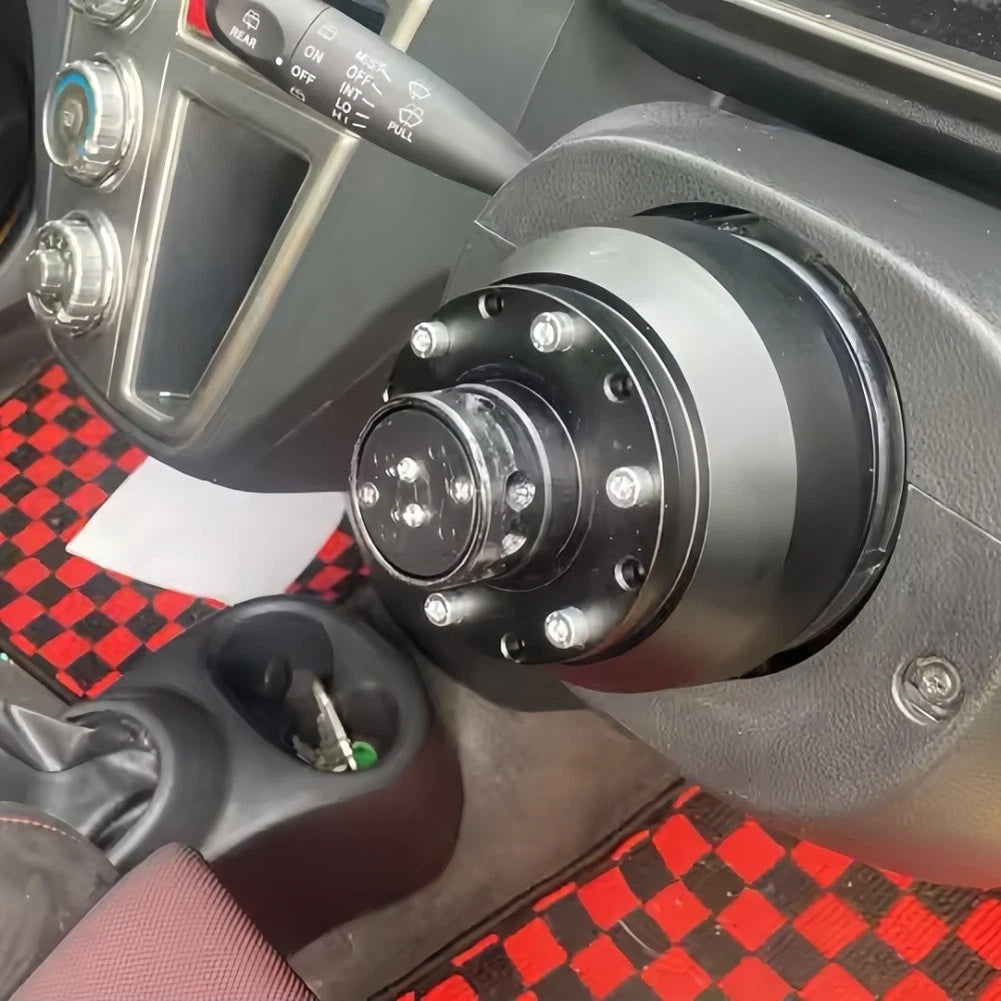 Steering Wheel Hub for Racing Cars (Alloy, Lightweight)