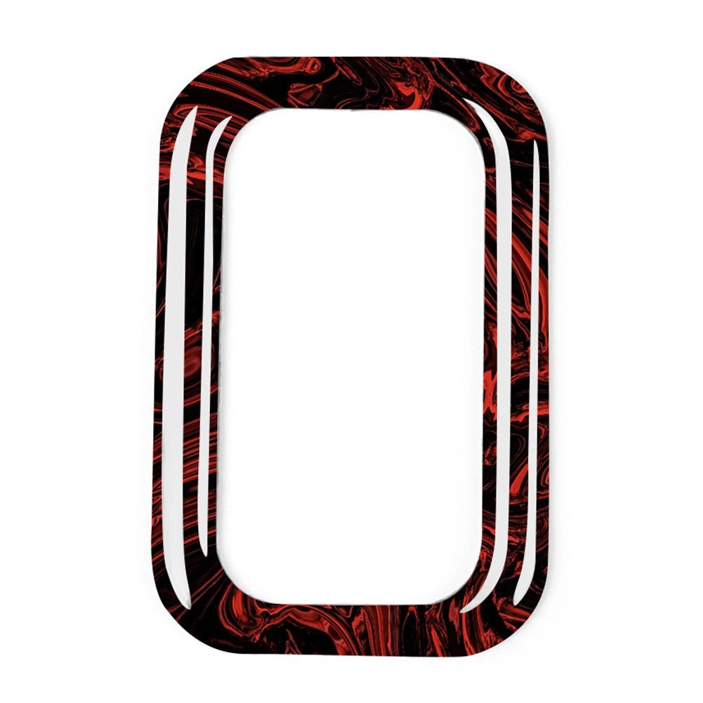 Trunk Switch Button Cover Trim for Benz C W205 (2015–2020) GLC X253 (2016–2020) Fire Red