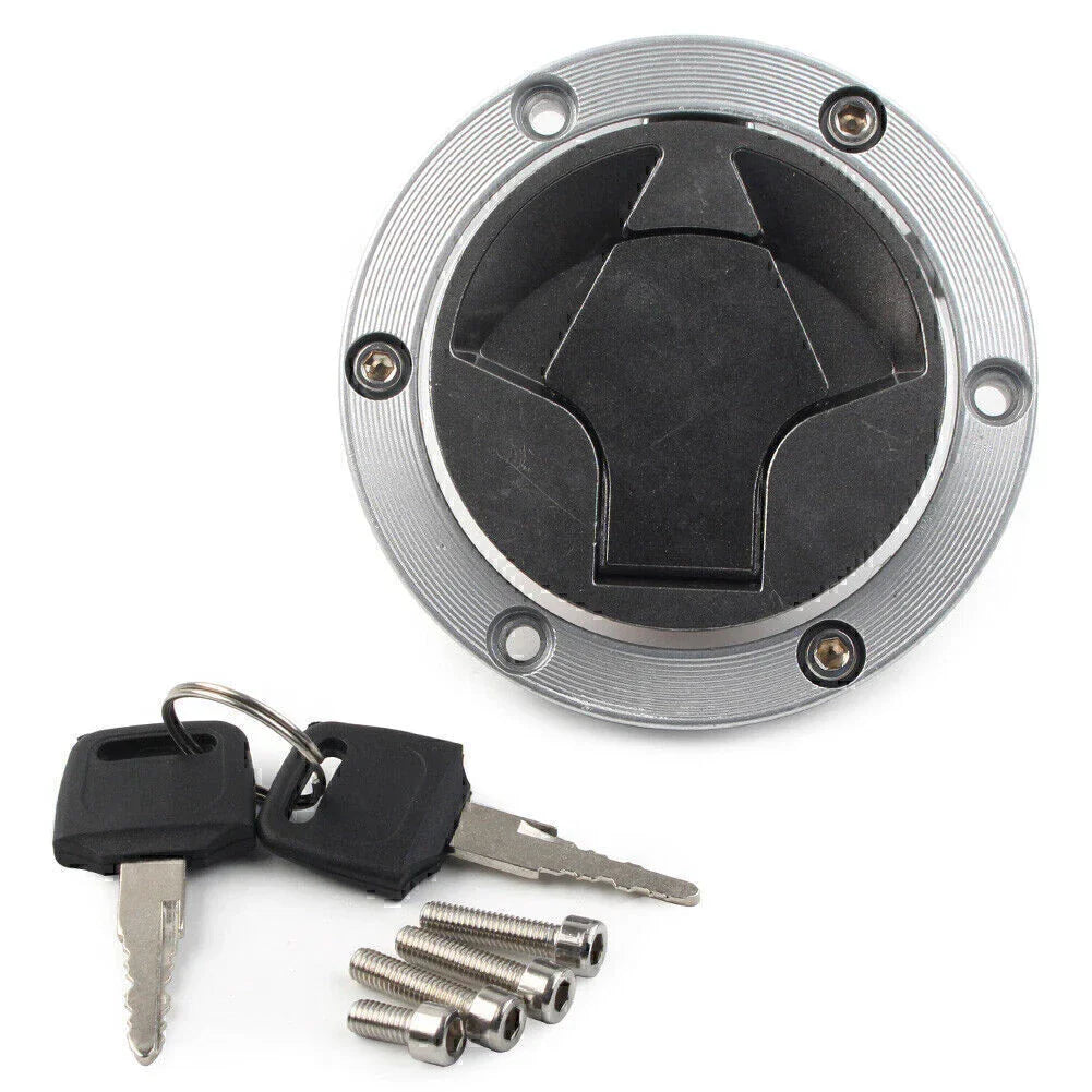 Fuel Gas Tank Cap Cover Keys for Kawasaki Z250SL Ninja 250R/300 (2013-2020)
