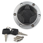 Fuel Gas Tank Cap Cover Keys for Kawasaki Z250SL Ninja 250R/300 (2013-2020)