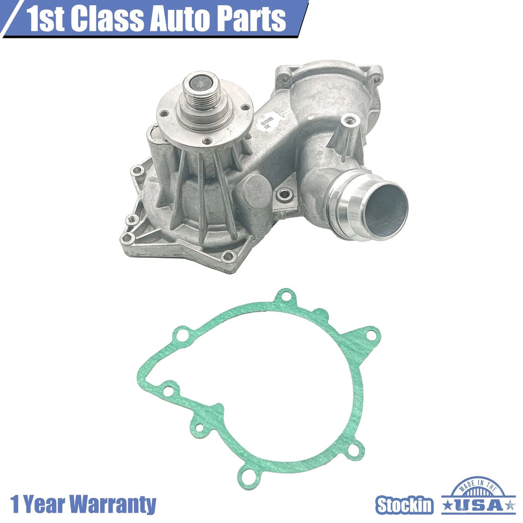 Engine Water Pump with Gasket for BMW 540i 740i 740iL (1999–2003)