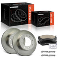 Front Disc Brake Rotors & Ceramic Pads for Ford F-450 Super Duty (1999–2004)