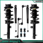 Front Complete Struts Rear Shocks Sway Bar Link for Ford Focus (2000–2005)
