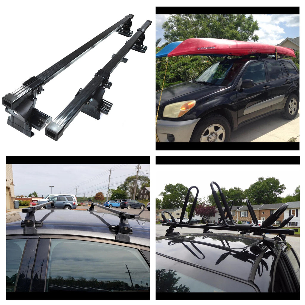 Complete Steel Roof Rack System for Ford Honda Chevy Hyundai