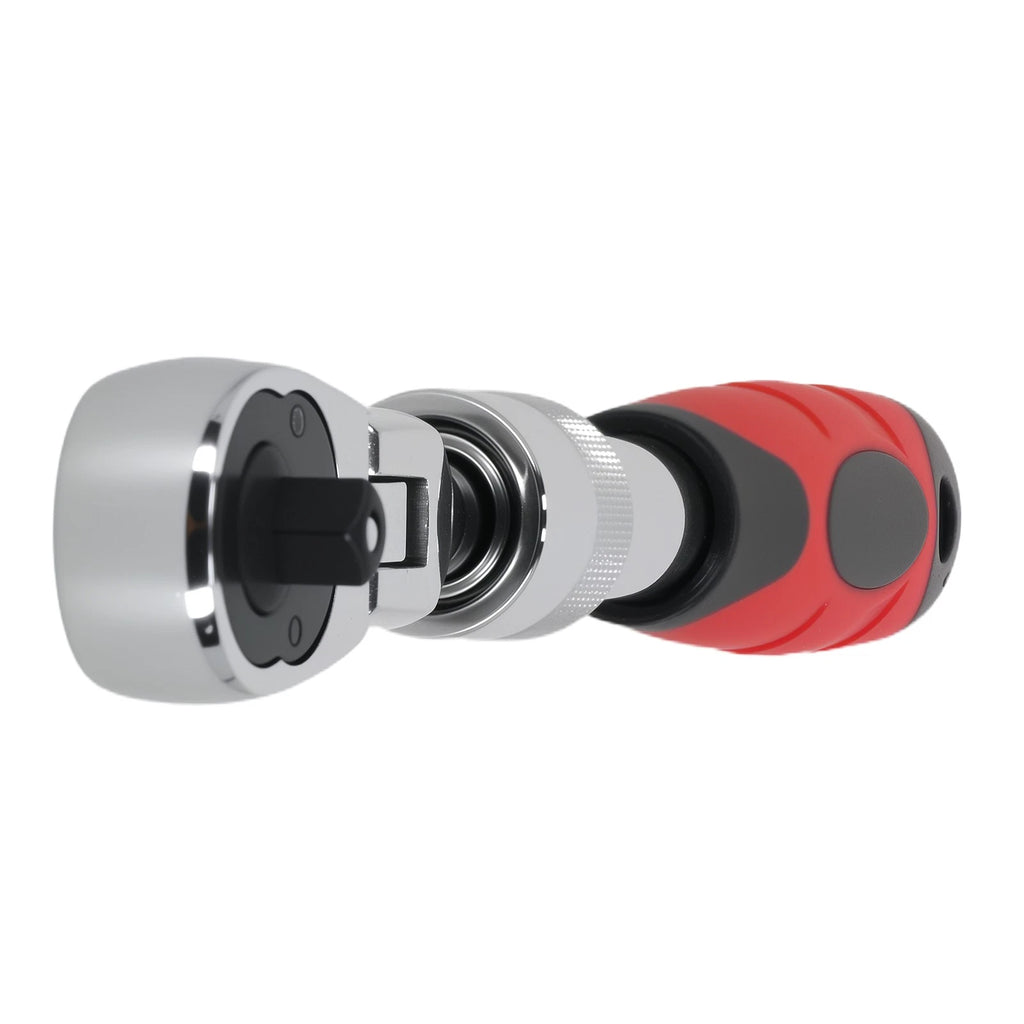 1/4in 72-Tooth Flexible Head Ratchet Wrench for Automotive