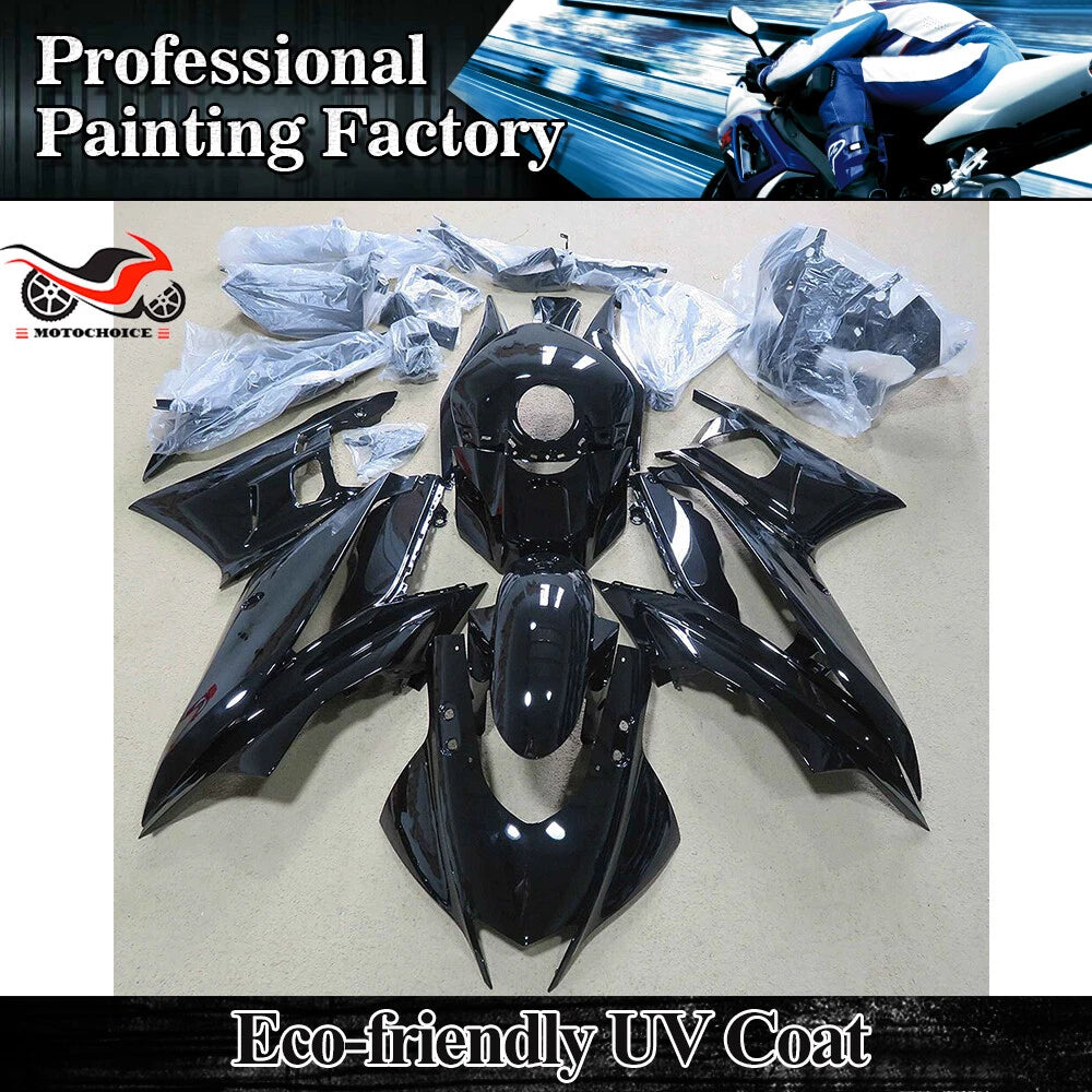 Fairing Kit for Yamaha YZF R3/R25 (2019–2021) Unpainted Glossy Black