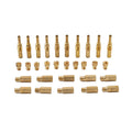 20 Pcs Carburetor Main Jets & 10 Pcs Pilot Jets Kit for PWK CVK