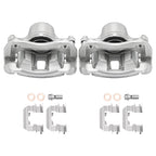 Front Brake Calipers With Brackets Pair for Hyundai Elantra (2011-2016) Coupe