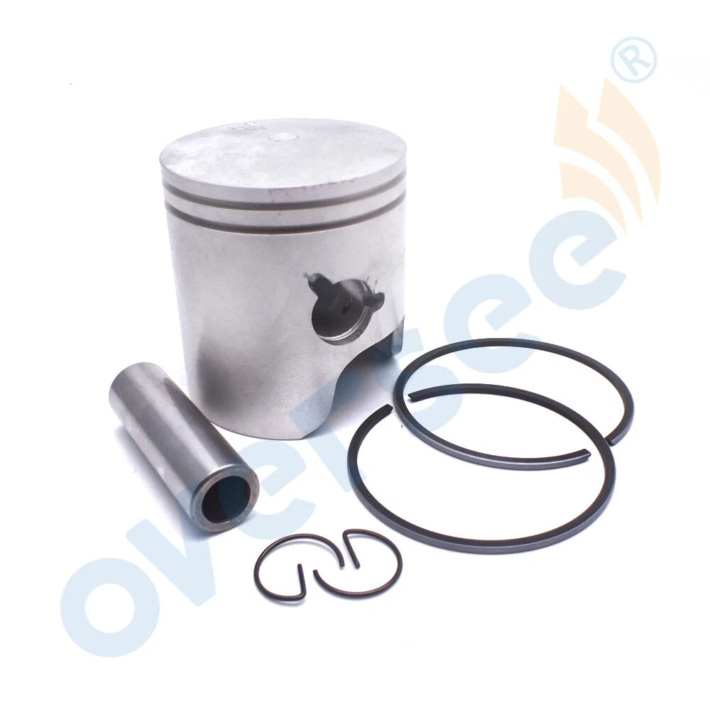 3PCS Piston & Rings & Pin Kit STD for Yamaha Outboard 40-50HP (2T)