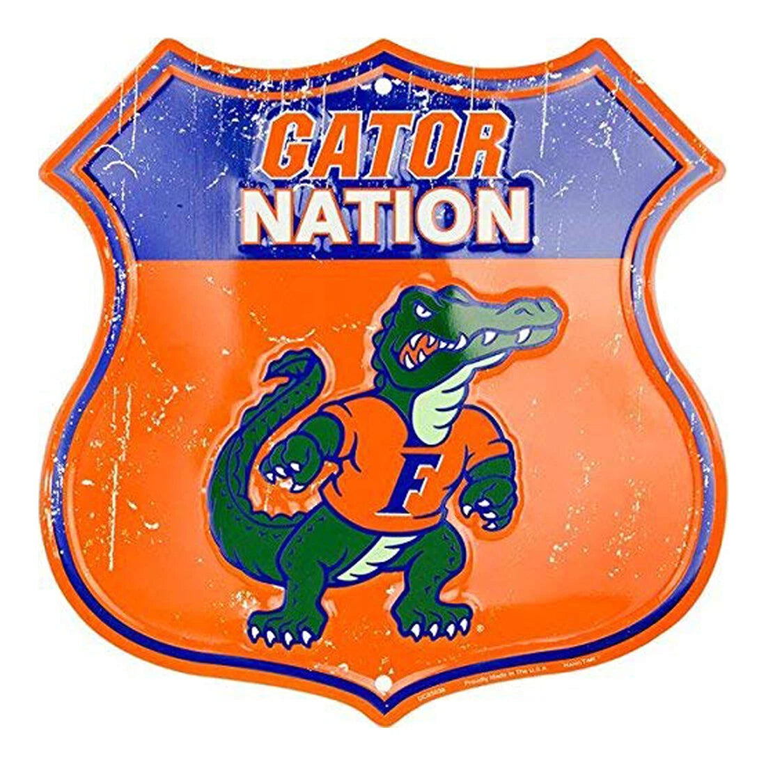 12" Route Sign for University of Florida (Gator Nation)