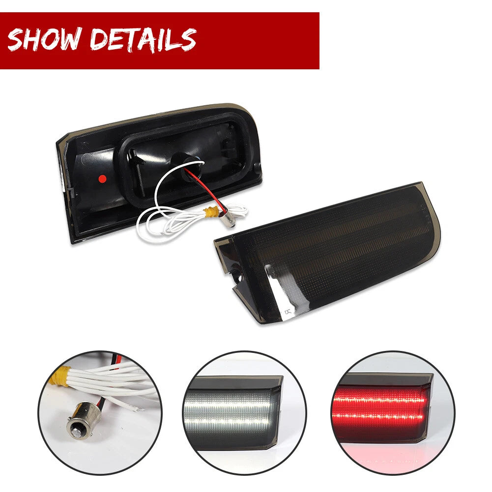 Smoked LED Rear Tailgate Reverse Lights for Land Rover Range Rover L322 (2002–2012)