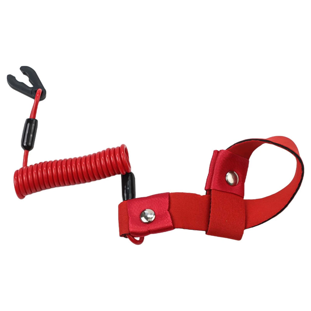 Safety Wrist Strap with Flameout Switch for Outboard Motors