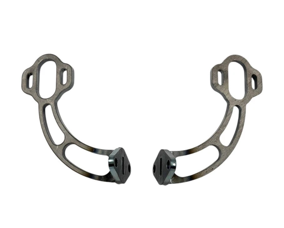 Tail Light Brackets Replacement Slotted Curved Steel for Ford Model A (1928–1931)