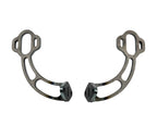 Tail Light Brackets Replacement Slotted Curved Steel for Ford Model A (1928–1931)