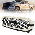 Front Surround Grill for Ford F-150 (2021â2023) Mesh, Paintable Primered