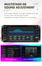 7" Stereo Radio GPS Navi Head Unit for Jeep Wrangler, Chevrolet Epica (2007-2017)