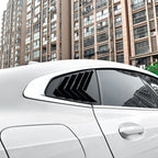 Pair / Rear Window Quarter Louver Vent Covers for BMW 2-Series F44 (2020–2023)