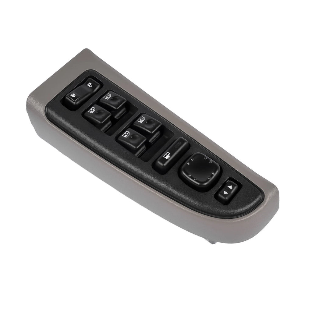 Front Left Window Switch Bezel Gray for Chevy Silverado/Avalanche/Sierra/Yukon (2007–2014)