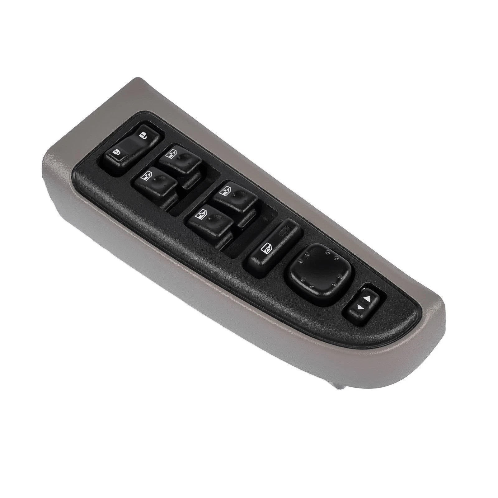 Front Left Window Switch Bezel Gray for Chevy Silverado/Avalanche/Sierra/Yukon (2007–2014)
