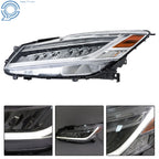 LED Headlight for Honda Accord Sedan (2016–2017) Chrome Housing Left Side
