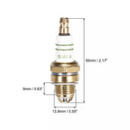 Set of 2 Ceramic Spark Plugs for Chainsaw Lawn Mower Strimmer M7 L7T CJ8 1560