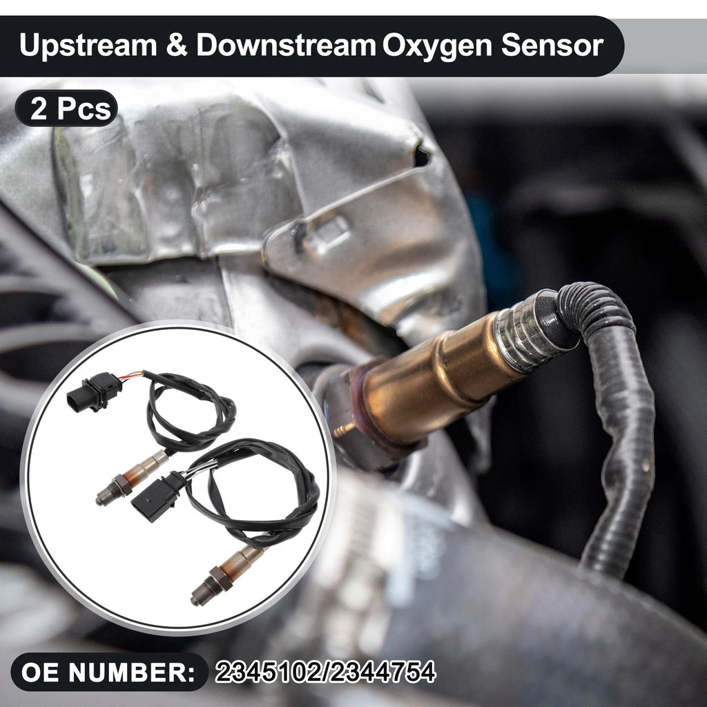 2X Upstream & Downstream Oxygen Sensor for Volkswagen Beetle (2012–2014) 2345102