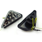 Clear Euro LED Flush Mount Turn Signal for Honda Suzuki Kawasaki Yamaha