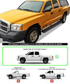 iBoard Stainless Steel Running Boards for Dodge Dakota (2005-2011)