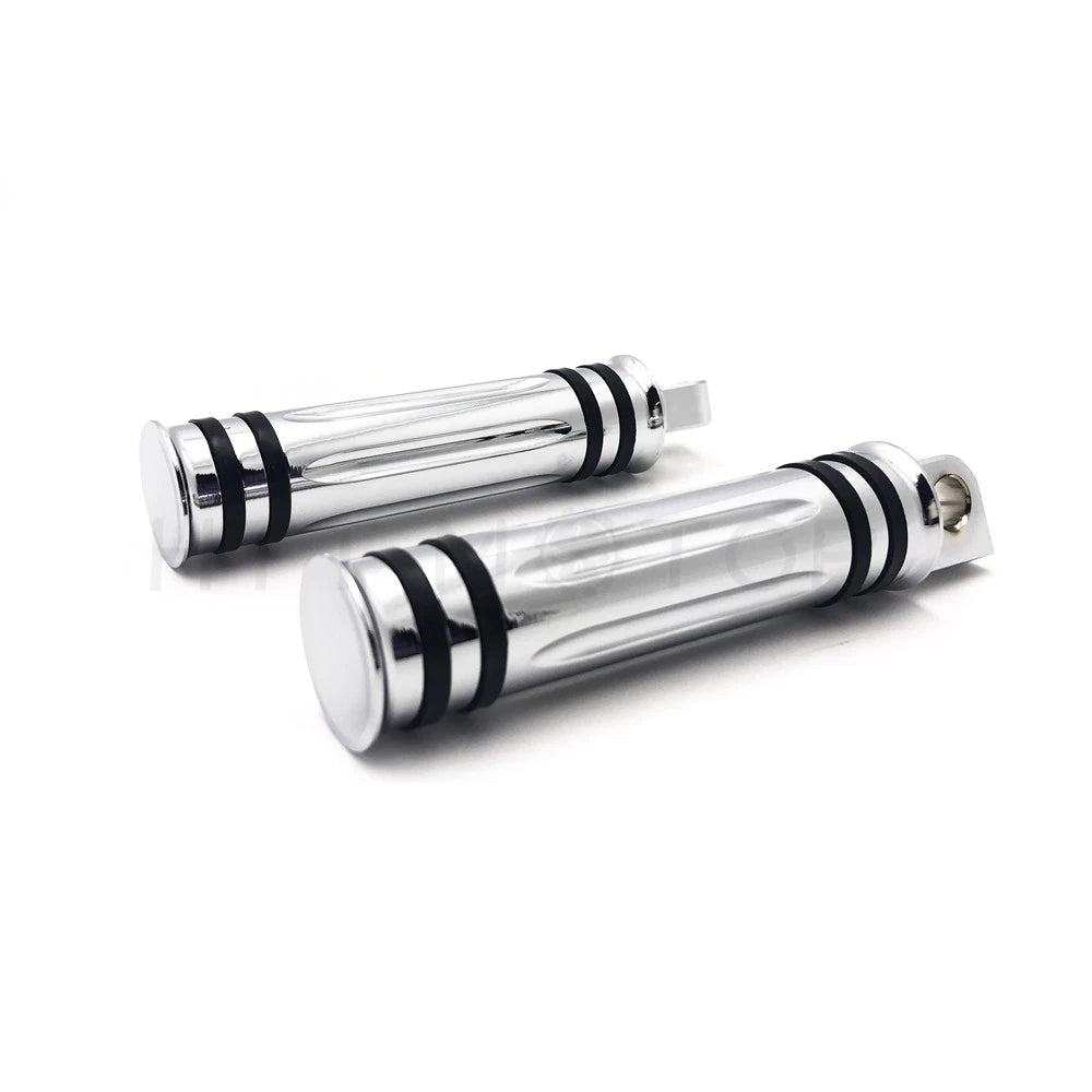 CNC Anti-skid Aluminum Footrests Foot Pegs for Harley Davidson
