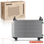 A/C Condenser w/ Receiver Drier & Bracket for Toyota Yaris (2004–2015)