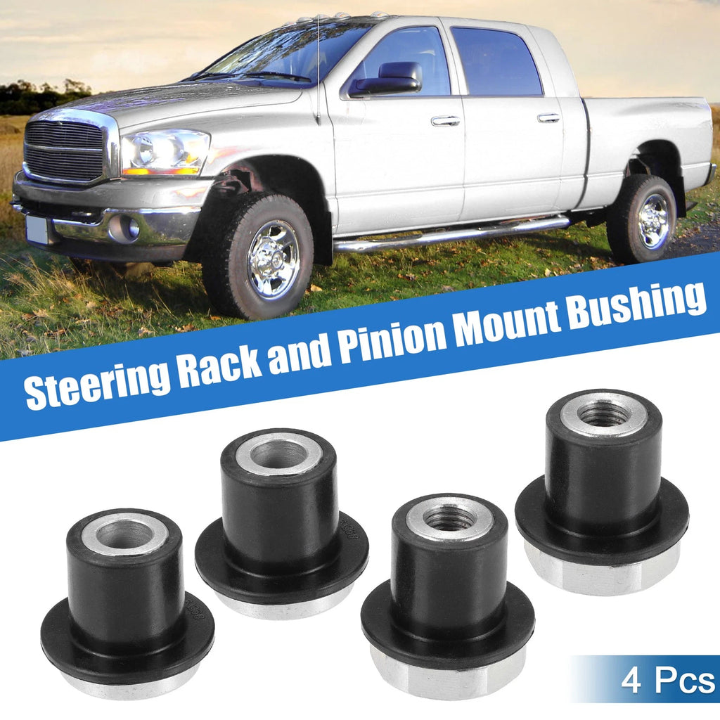 Set of 4 Steering Rack and Pinion Mount Bushings NO. 52106728AC for Dodge Ram