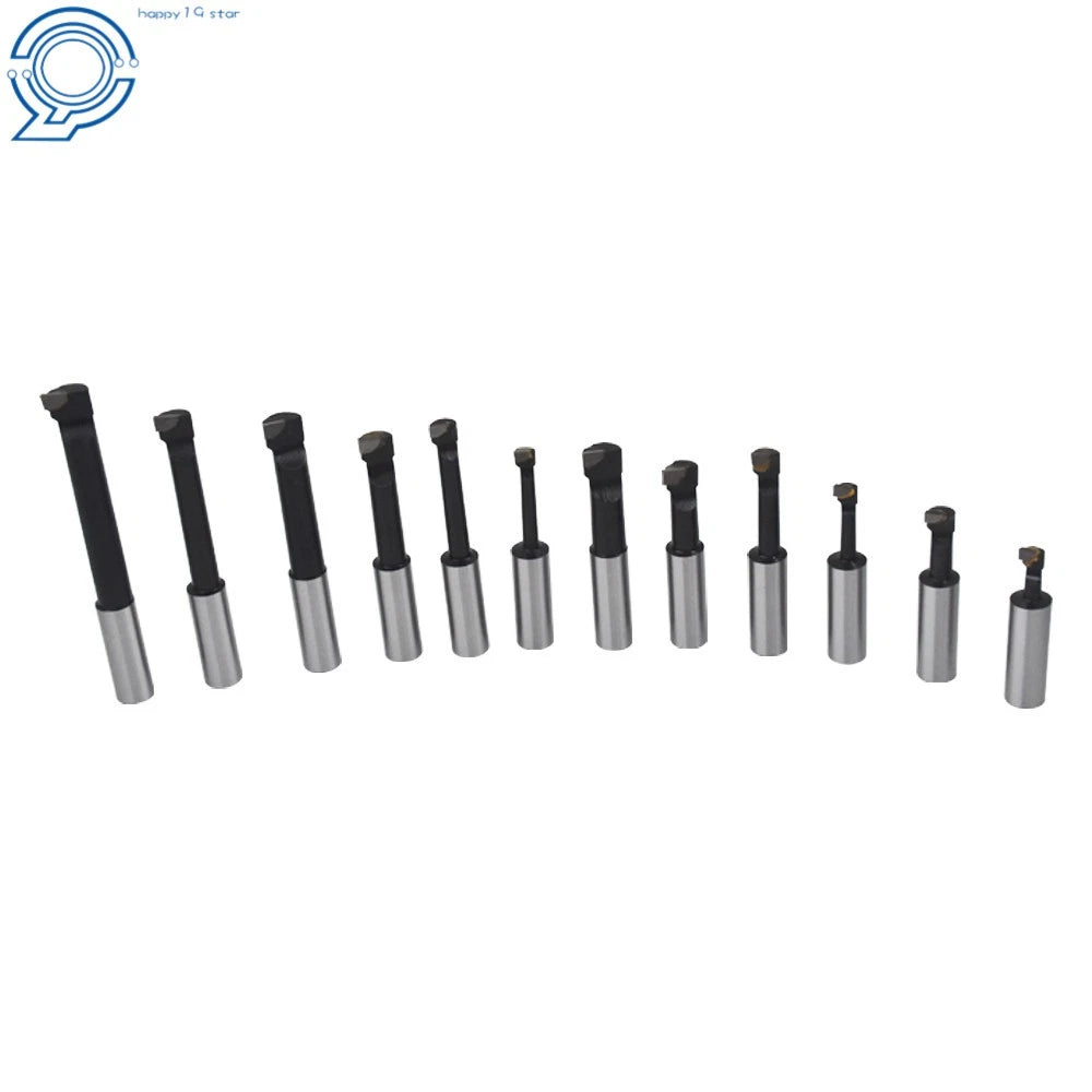 Set of 12 Boring Bars for Turning Tool (3/4" Shank)
