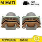 Set of 2 Rear Brake Calipers w/Pads for Polaris Ranger 700 6x6 EFI (2006–2009)
