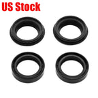 4X Fork Dust Seals Kit for Honda SL/XL100, CR/CT/MT/SL/TL/XL125, CB/CL/SL175