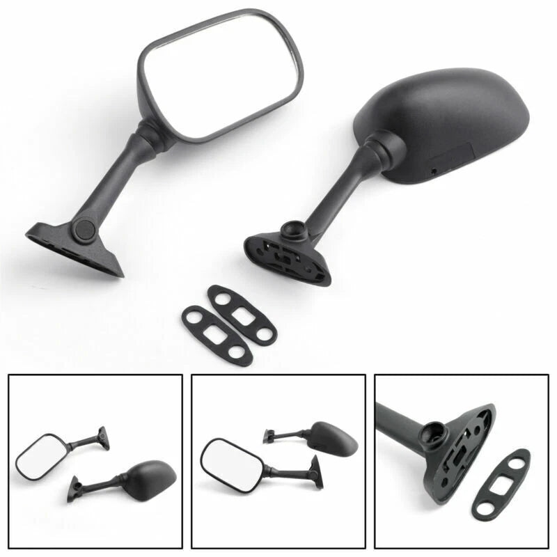 Mirrors for Suzuki GSXR GSX-R 600 750 1000 (2001–2002) Black T9