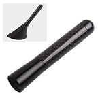 3" Carbon Fiber Roof Antenna for Universal Vehicles (Fits Most Models)