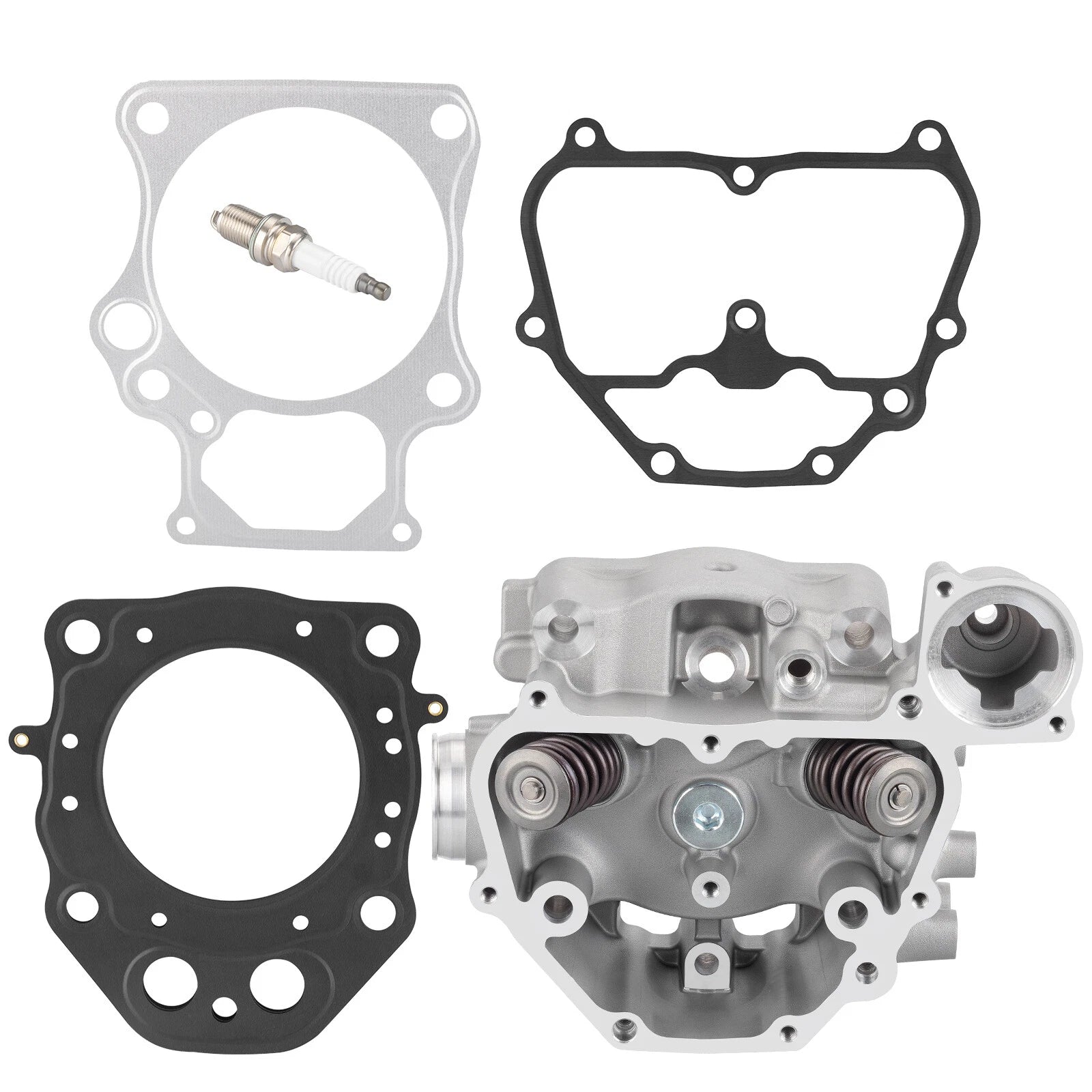 Engine Cylinder Head Valves w/ Gaskets Kit for Honda Rancher TRX 420 (2009–2024)