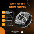 Front Wheel Hub Kit for Ford F-250 F-350 Super Duty (2011–2016) BR930793 4WD