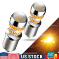 2X LED Rear Turn Signal Light Bulbs for Amber Pair 1156 7506