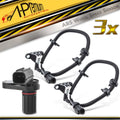 3X Rear ABS Wheel Speed Sensor for Ford Explorer (2002–2003)