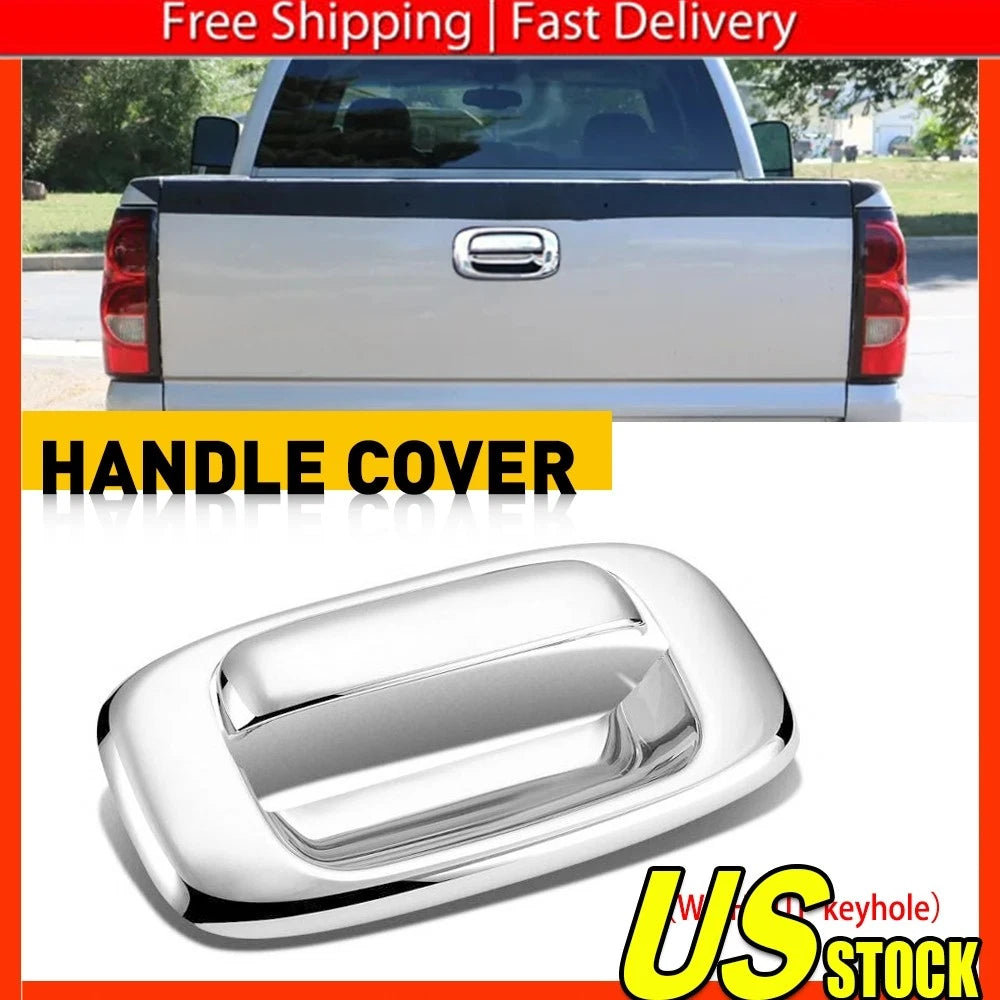 Chrome Tailgate Handle Cover for Chevy Silverado GMC Sierra 1500 (1999–2006)