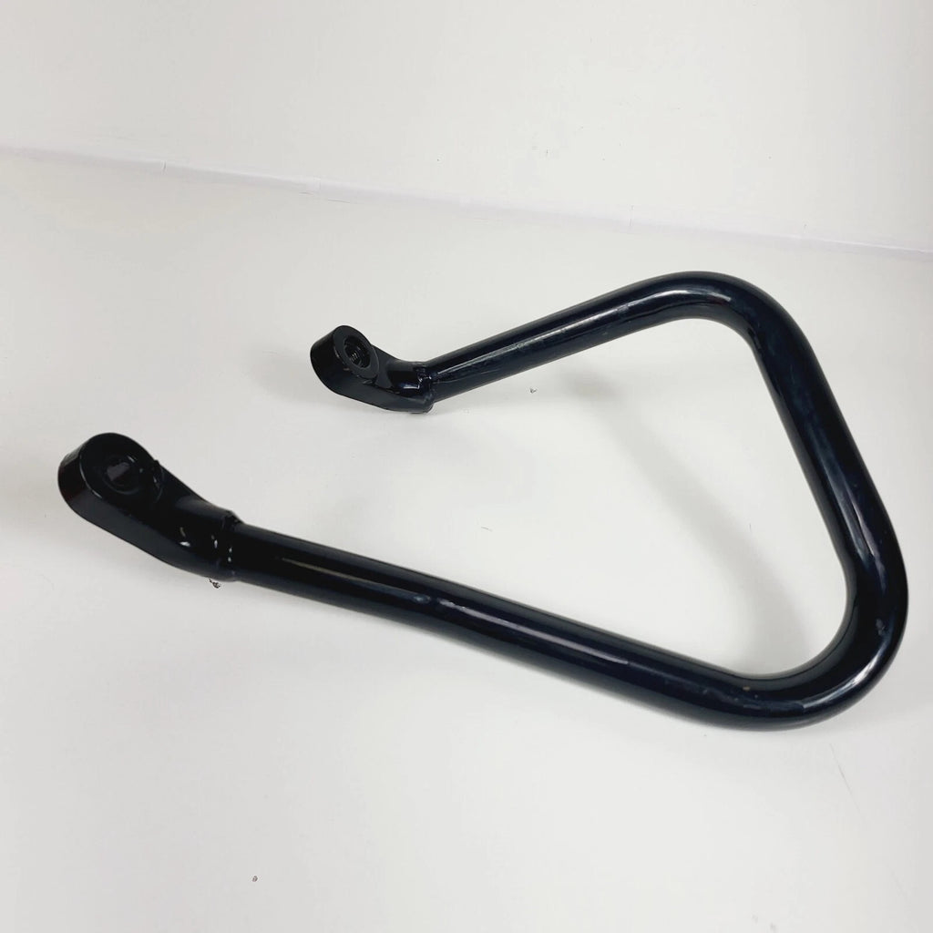 Black RH Rear Saddlebag Guard Rail Crash Bar for Harley FLST FXST (2000–2017)