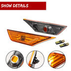 Amber Side Marker Lamp Turn Signal Lights for Honda Civic (2016–2021)