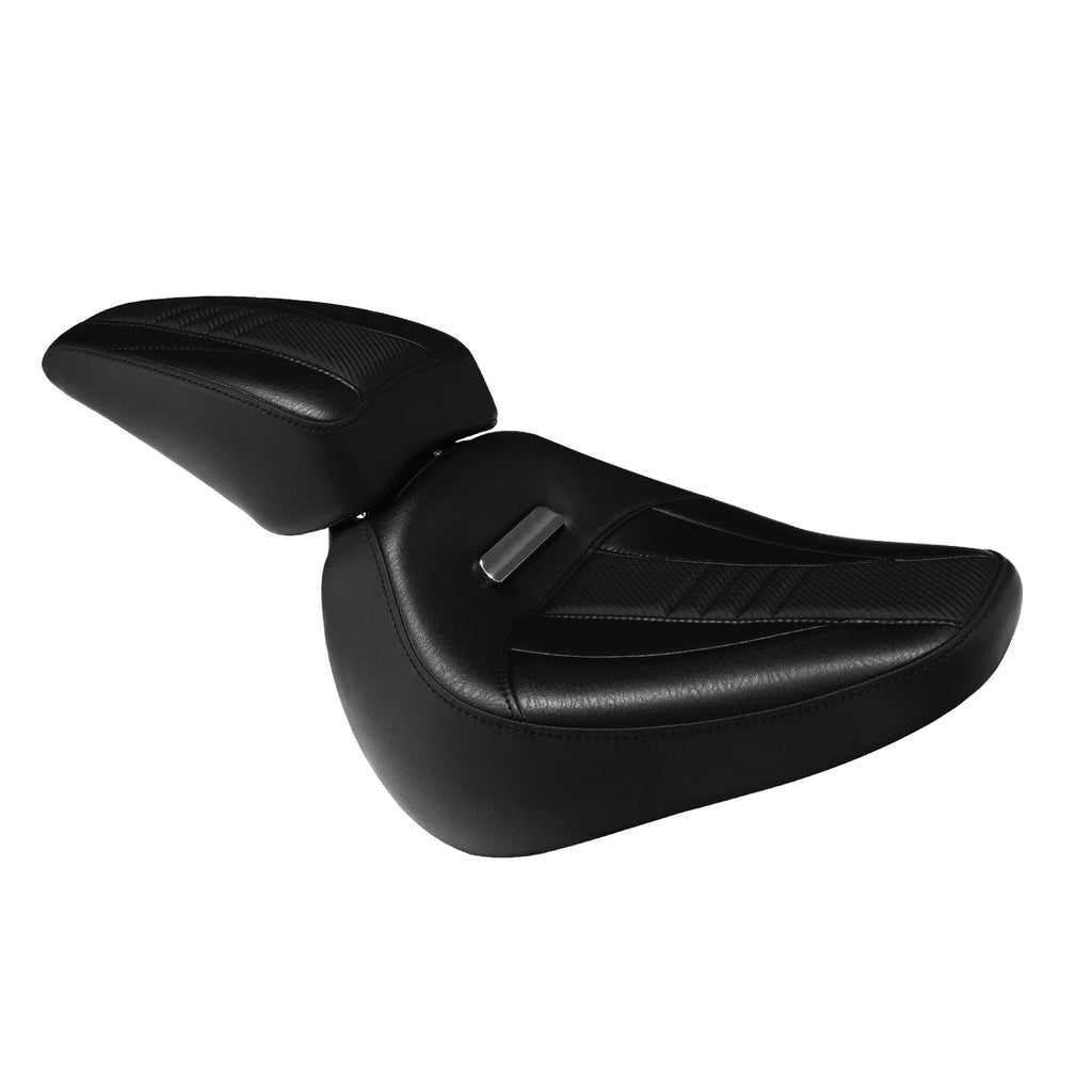 Driver Passenger Seats for Harley Breakout FXBR FXBRS (2018–2023) Black