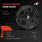 Power Steering Pump Pulley for Ford Taurus, Five Hundred, Mercury Sable (2005-2009)
